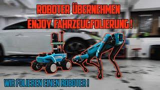 ROBOTER ÜBERNEHMEN ENJOY FAHRZEUGFOLIERUNG I Wir Folieren Roboter I Mercedes-Benz CLA45 AMG