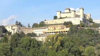 Spoleto. Perugia. Italia in 4K