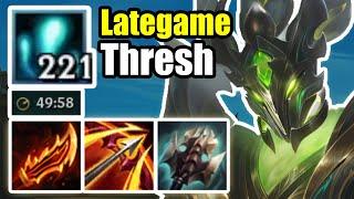 EPIC Lategame 221 Souls Rageblade Thresh - AD Thresh Top 50 Minute Game - League of Legends Off Meta