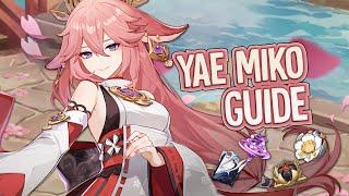 Updated 4.4 Yae Miko Guide – New Teams Playstyles Builds Constellations  Genshin Impact 4.4