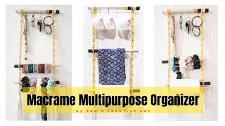 Macrame Multipurpose Organizer