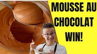 Mousse au Chocolat  GÖTTLICH  klassisches Dessert
