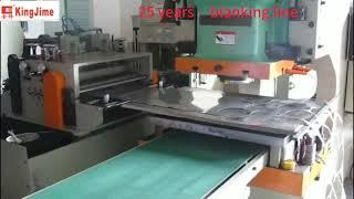 blanking line and circle cutting line+3 in 1 straightener feeder and uncoiler+automatic feeding line