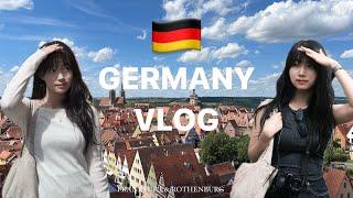 독일여행 Vlog #1  영국 어학연수 중 어학원 친구들과 함께하는 유럽여행   프랑크푸르트 로텐부르크