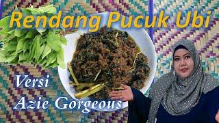 Resepi Rendang Pucuk Ubi Azie Gorgeous  Mudah & Ringkas I Resepi Viral  Wajib Cuba  Mantap 