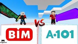 MİNECRAFT BİM VS A101 YARIŞI ŞANS BLOKLARI