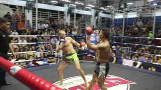 Alex PhuketTopTeam vs Taylor Sumalee Boxing Gym - Muay Thai fight 23 Dec 2016