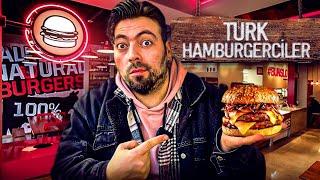 TÜRK BURGER RESTORANLARININ HAMBURGERLERİNİ DENEDİM 