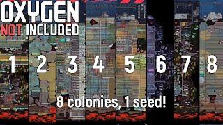 8 players and their colonies 1 seed  Chaos Crew Playalong Feb 2023  ONI