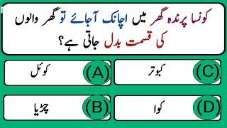 Dilchasp islami malomat  interesting gk question answers  islamic General Knowledge in Urdu #quiz