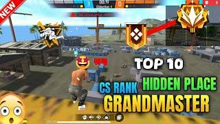 TOP 6 HIDDEN PLACE FOR CS RANK IN BERMUDA AFTER OB45 UPDATE  cs rank tricks and tips #freefire