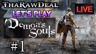 DEMONS SOULS PS5 Lets Play Walkthrough PART 1 Beating Elden Ring was easy looking for a challenge