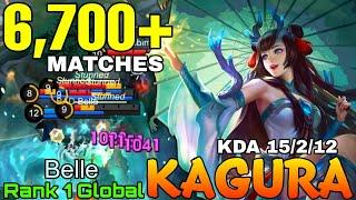 6700+ Matches Kagura Deadly Ultimate Combo - Top 1 Global Kagura by Belle - Mobile Legends