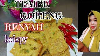 RESEP MEMBUAT TEMPE GORENG KRIUKKRISPY RENYAH