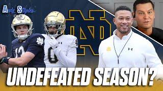 Notre Dame going UNDEFEATED? College Football Playoffs in sights for Marcus Freeman and the Irish