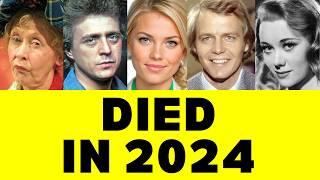 30 BRITISH ACTORS WHO DIED IN 2024