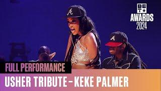 Keke Palmer Performs Ushers Late 90s Classic You Make Me Wanna  BET Awards 24