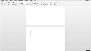 How to delete blank page in microsoft word - simple method