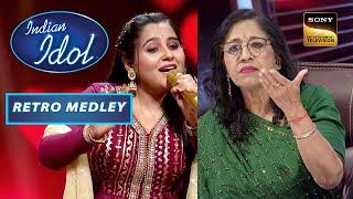 Deboshmita और Orchestra की Performance से झूम उठी Kavita जी  Indian Idol S13  Retro Medley