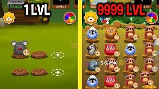 MAX LEVEL in Merge Pet - Animal Evolution Game