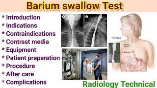 Barium swallow test with Easy Explanation #barium_swallow Procedure in radiology #By BL kumawat