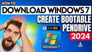 How to Get Official Windows 7 and Create Bootable USB Flash Drive in 2024