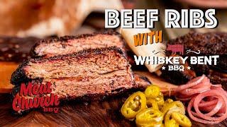 Beef Ribs with Whiskey Bent BBQ