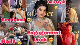 अचानक से करनी पड़ी Engagement  Tamanna हुई Emotional  #engagement #engagementvlog #sagai