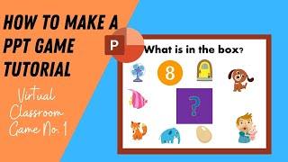 Virtual Class Games  How to make ppt games  #ZoomGamesForKids