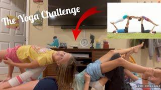 We’re doing The Yoga Challenge Help us.