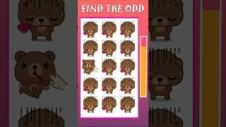 Find the odd emoji out ‍️#howgoodareyoureyes #emojichallenge #puzzlegame #quiz
