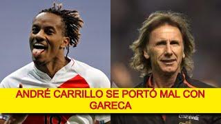 ANDRÉ CARRILLO SE PORTO MAL CON RICARDO GARECA