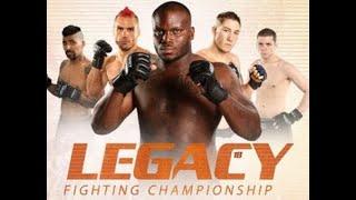 LEGACY FIGHTING CHAMPIONSHIP 18  DERRICK LEWIS vs RICKY SHIVERS  LFA Fights