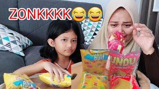 Makan jajanan viral berhadiah uang  jajanan viral  makanan viral  snack viral  muara syifa