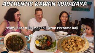 Authentic Rawon Surabaya Tahu Tempe Goreng  Reaksi Para Bule Pertama Kali Makan Rawon