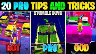 20 Pro Tips and Tricks in Stumble guys  Ultimate Guide to Become a Pro