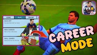 fifa 16 mobile career mode - fifa 16 mobile Android - Android fifa 16 offline - Mijan Life Style