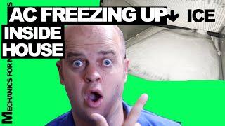 AC Freezing Up Inside House - Heres Why