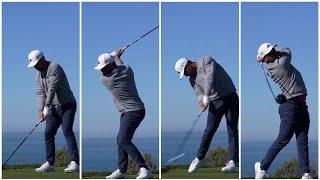 Xander Schauffele Driver Swing Slowmotion & Sequence