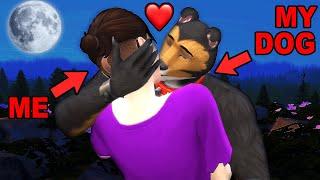 The Sims 4 ...but I Used The New Werewolves Pack to DATE My Real Life Dog