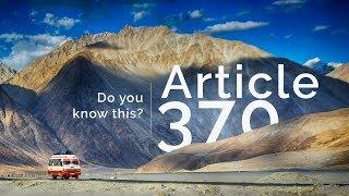 Article 370  What are Article 370 and Article 35A? - Current Affairs video