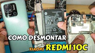 COMO ABRIRDESMONTAR CELULAR XIAOMI REDMI 10C PASSO A PASSO