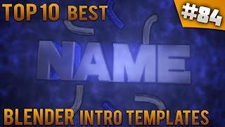 TOP 10 BEST Blender intro templates #84 Free download