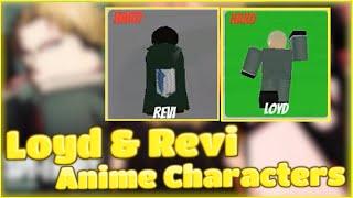 How to get Loyd & Devi - Roblox - Find the Anime Characters