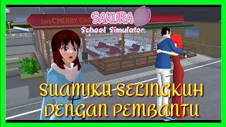 Suamiku Selingkuh Dengan Pembantu  Sakura school simulator