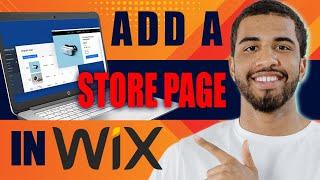 How to Add a Store Page in Wix 2025