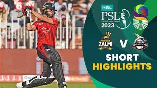 Short Highlights  Peshawar Zalmi vs Lahore Qalandars  Match 23  HBL PSL 8  MI2T