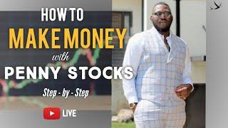 HOW TO MAKE MONEY TRADING PENNY STOCKS FOR BEGINNERS  How to Invest in Stocks Step by Step - Ep. 48