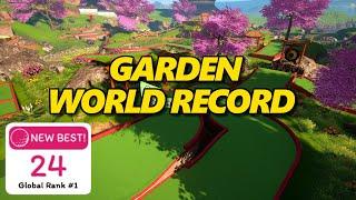 Garden In 24 World Record - Tower Unite Minigolf