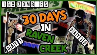 30 Days in Raven Creek at 16x Population with INSANELY RARE Loot  Project Zomboid